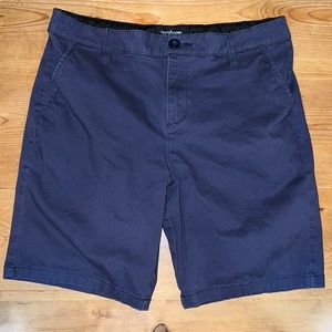 Mens Navy Blue Dress Shorts (Classic Chino from Macy’s)